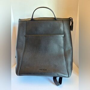 Cole Haan Black Leather Backpack
